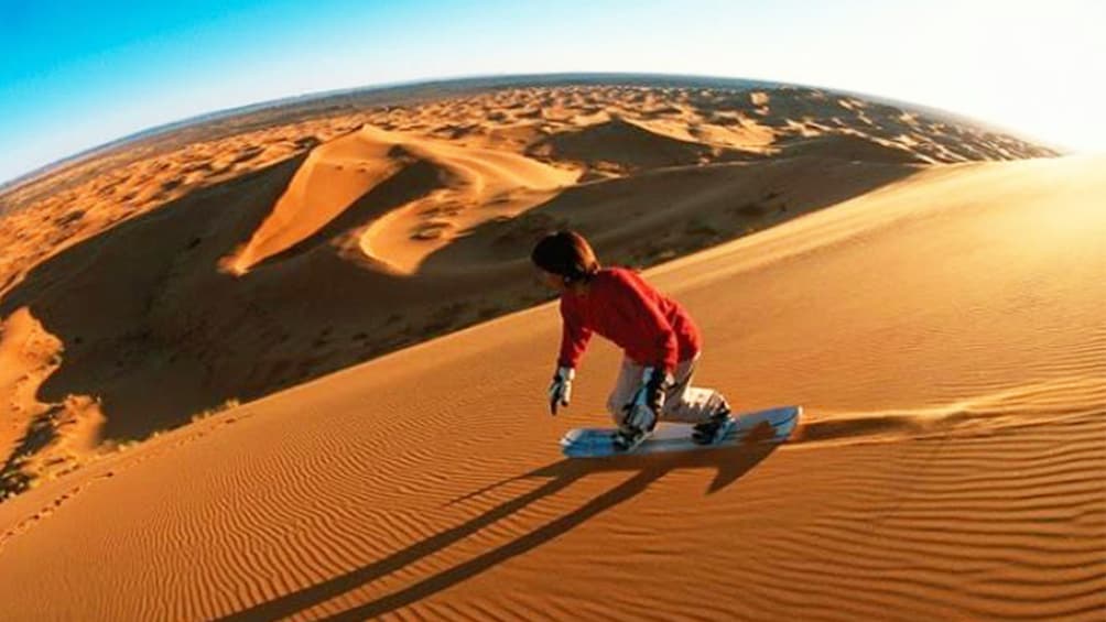 sand biarding dubai safari club